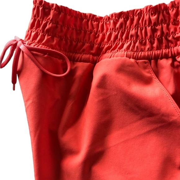 Carve Designs Bali Shorts XL Pull-On Drawstring Orange Athleisure Sporty Yoga - Picture 5 of 10